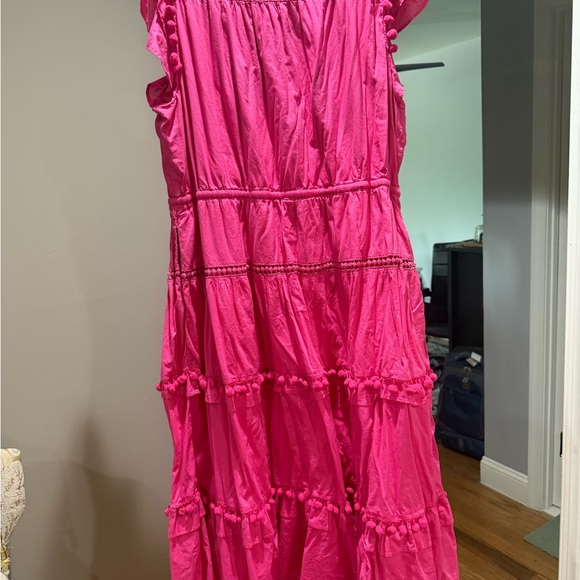 Pink Ruffled J Crew Dress - Picture 4 of 4